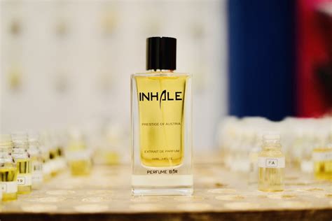 inhaling perfume